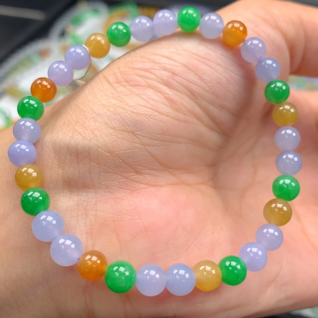 未镶嵌手链翡翠卡