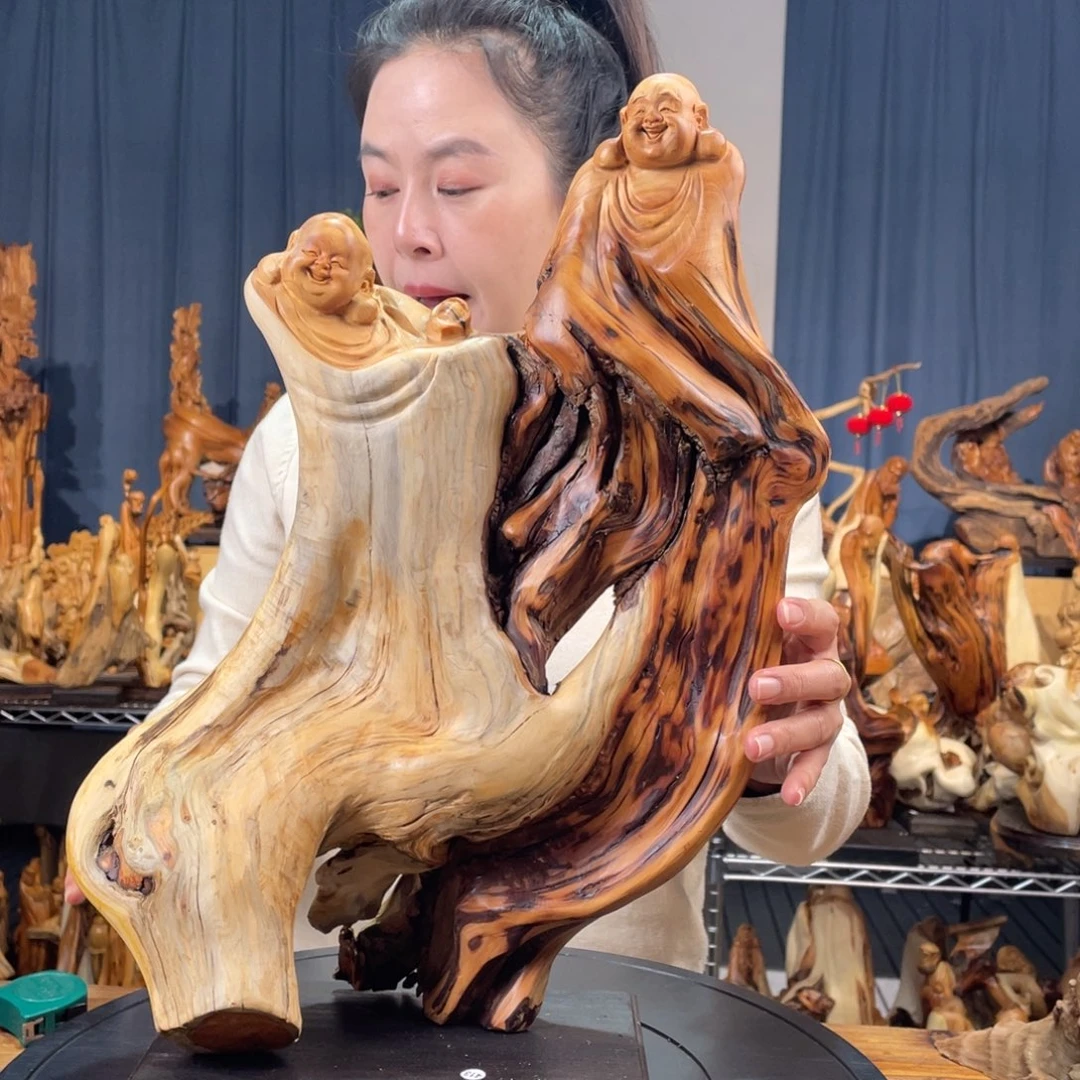 柏木（崖柏）随型摆件