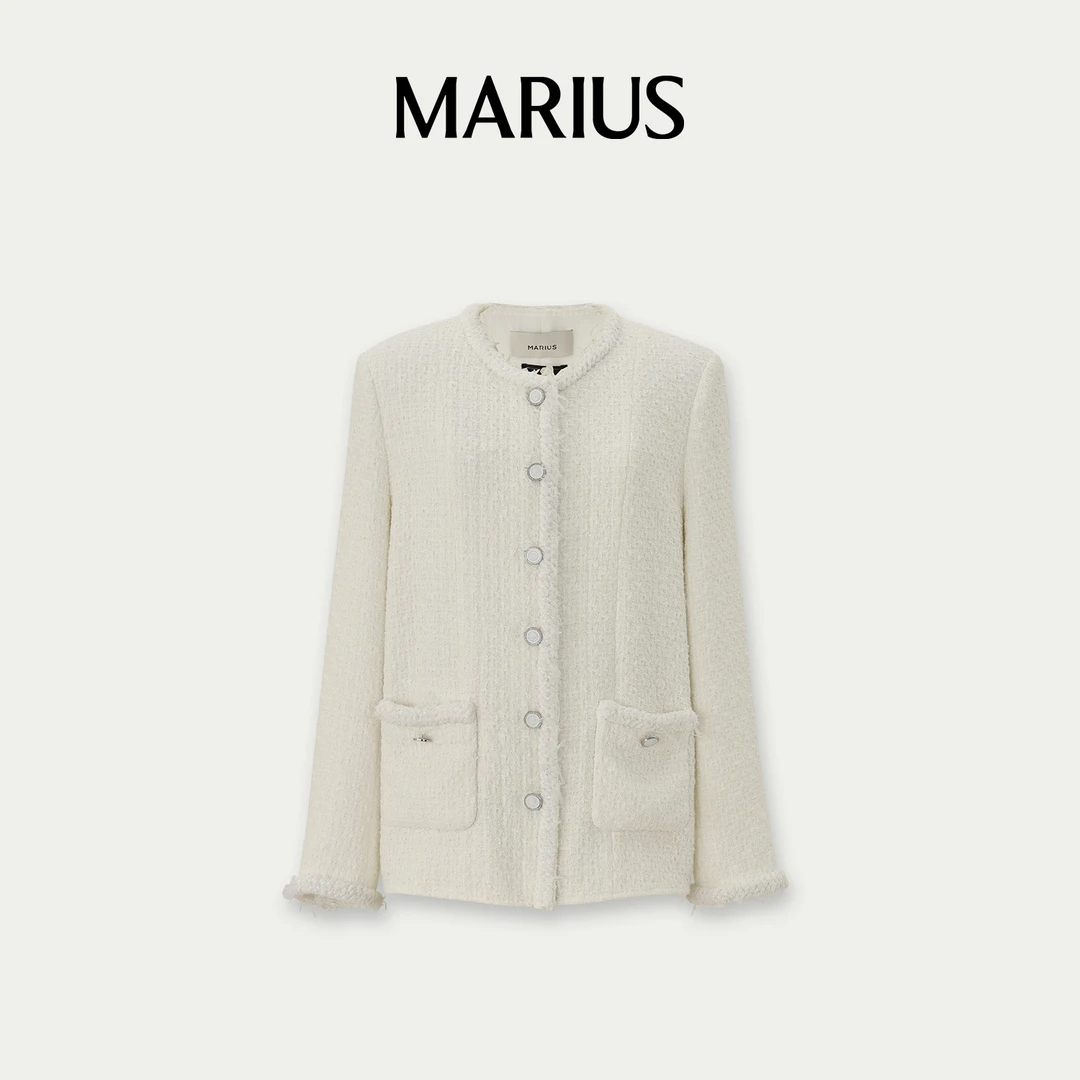 MARIUS’冰雪女王‘优雅大气小香外套