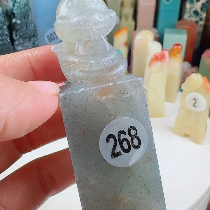 印石青田石印石章料….