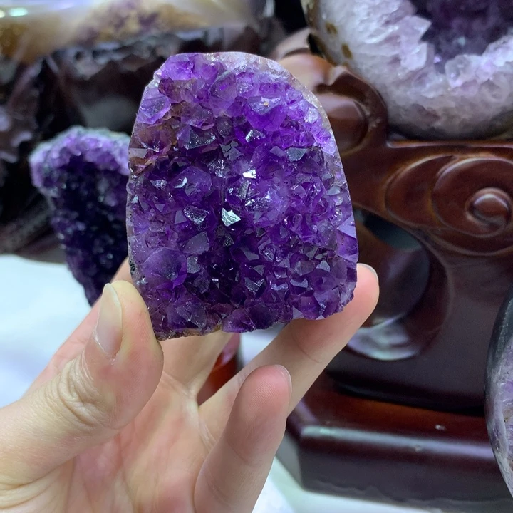 水晶紫水晶未镶嵌1029