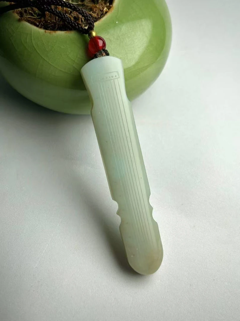 古调居手把件玉刻古琴定做