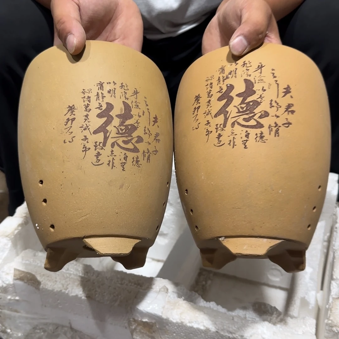 紫砂花盆口径15厘米