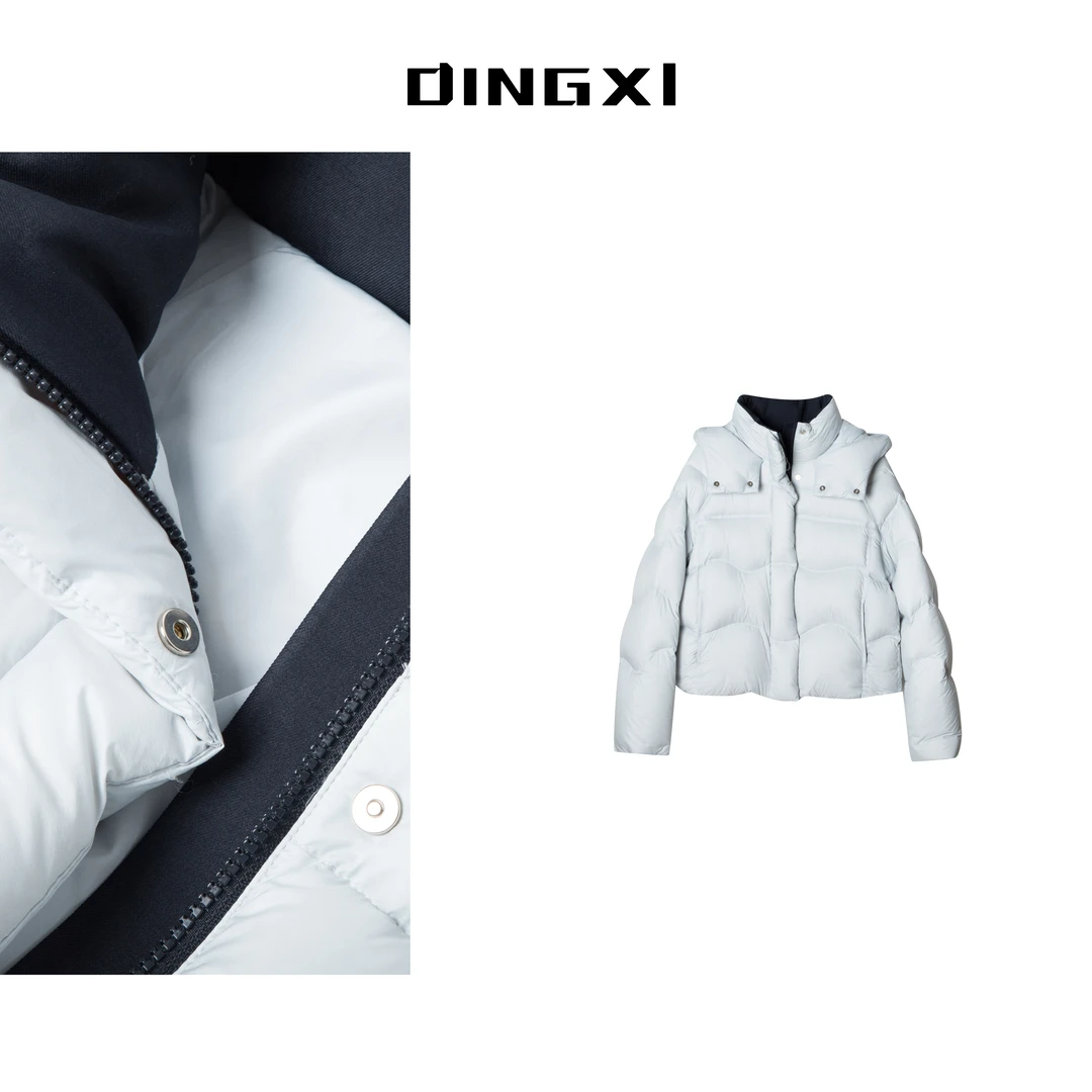 【风生高端甄选】保暖时尚常规款短款长袖运动户外厚款羽绒服女
