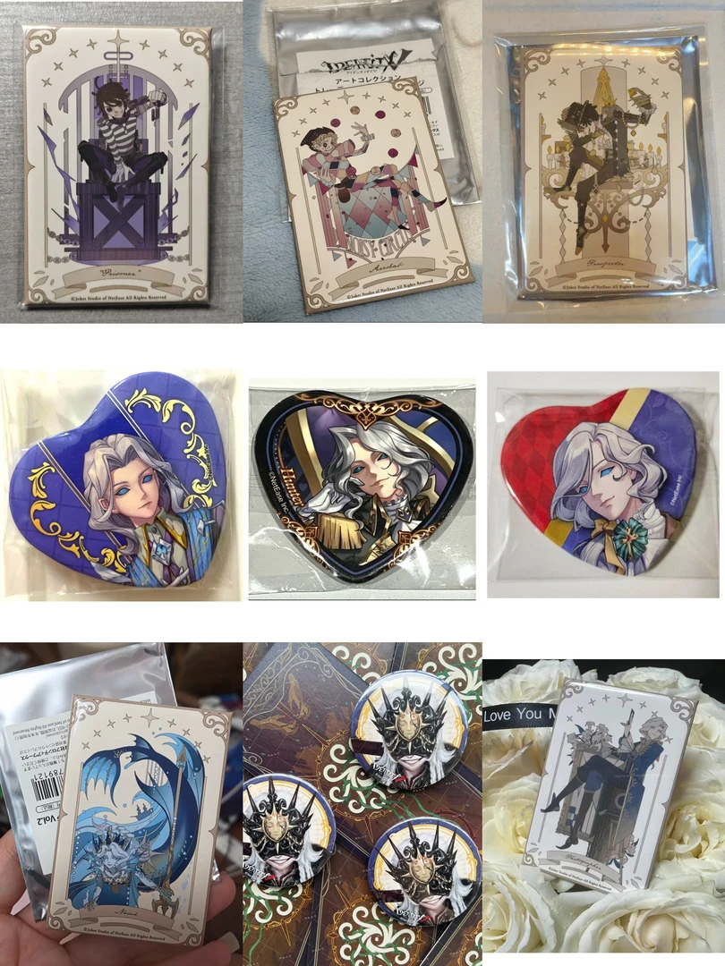 【咕噜爬楼】第五人格白情心吧唧 宝石cafe 旧艺术方 盲盒卡牌