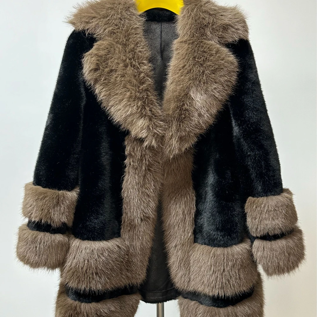 厚款女中长款对襟冬季保暖短外套