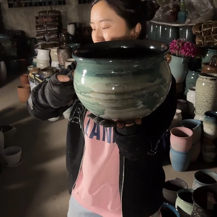 口25高18一个盆子。