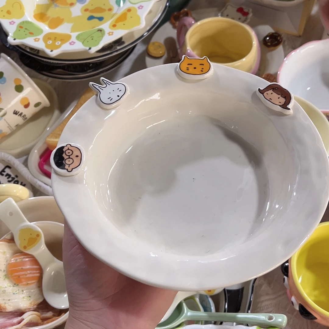 宽边深盘陶瓷餐具系列