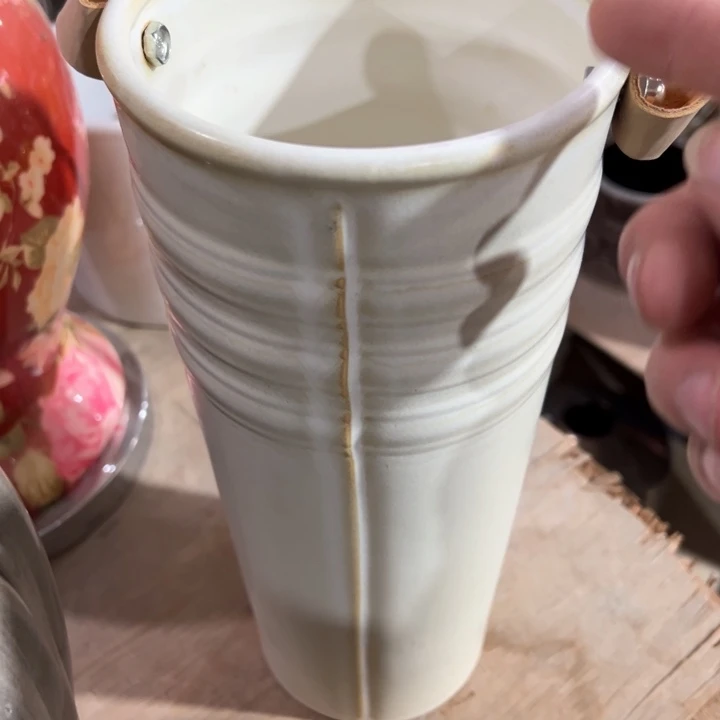 陶瓷花瓶摆件外贸出口微瑕捡漏