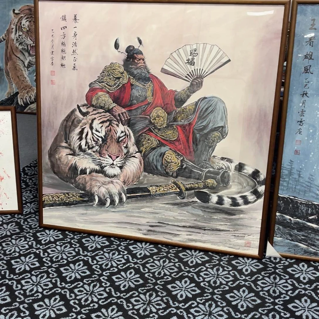 光***宸国画手绘国画钟馗