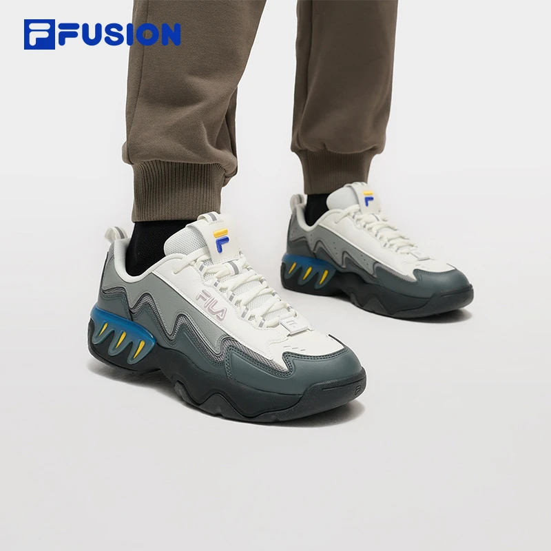 【电光鞋】FILA斐乐潮牌时尚25年新款街头复古轻弹舒适T12W513203F