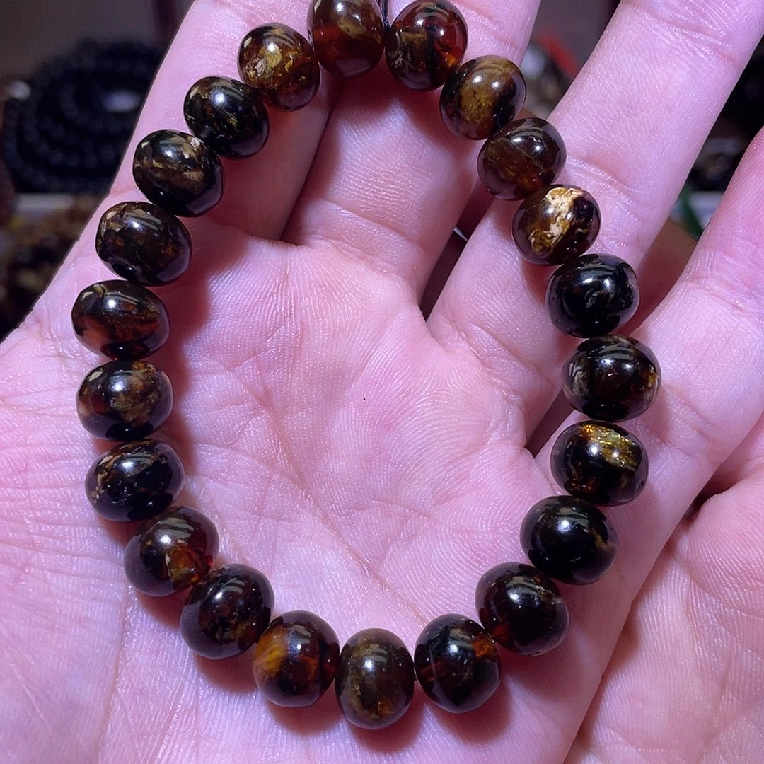 琥珀未镶嵌裸石10+抚顺琥珀