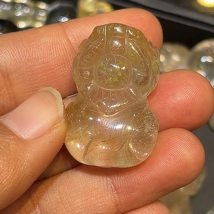 发晶颈饰未镶嵌定制