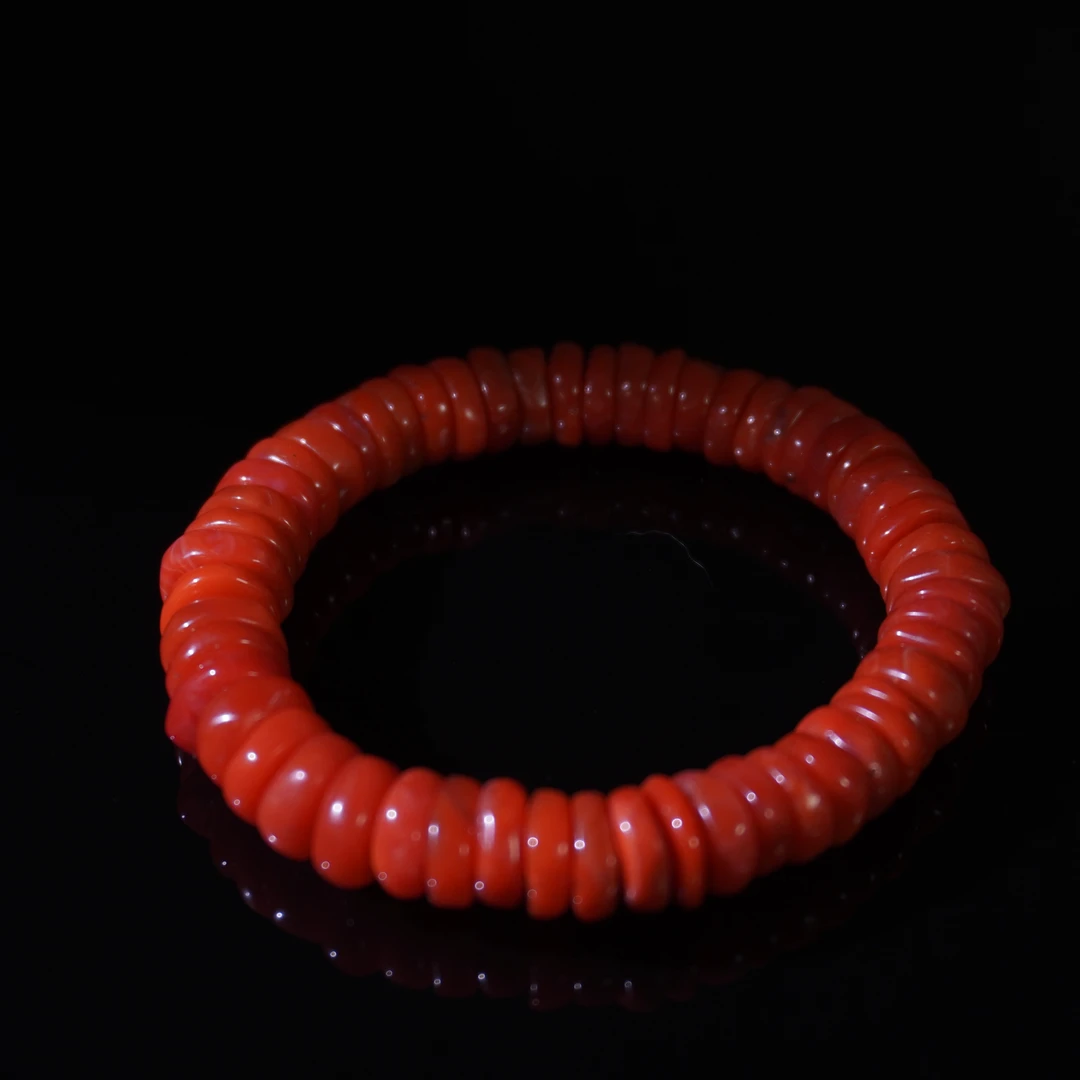 清代南红手串/HY019425/金玉良缘/槐荫山房