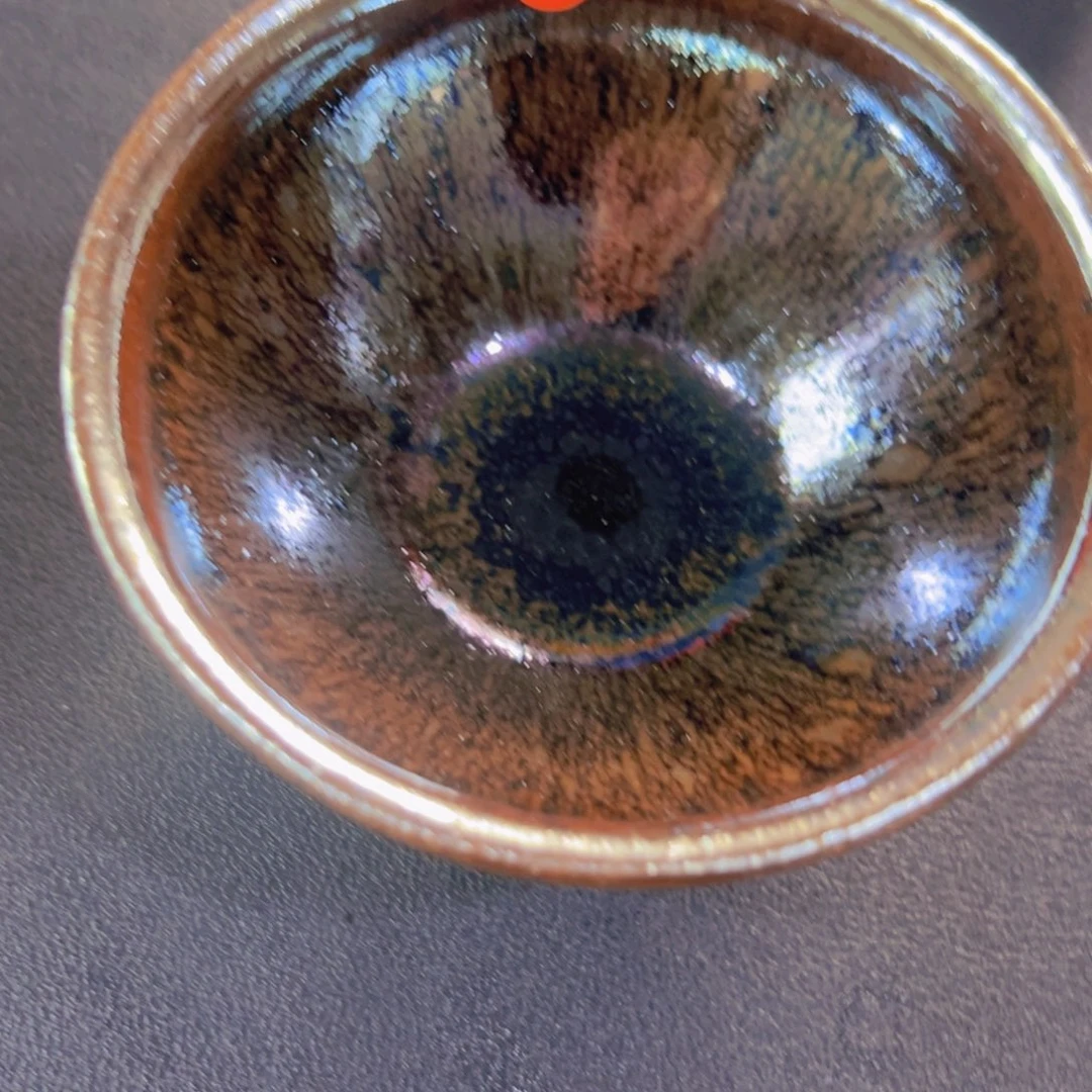 茶盏青****锋117建窑建盏通天一号