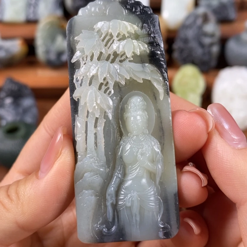 【闪购商品】未镶嵌和田玉挂件定制
