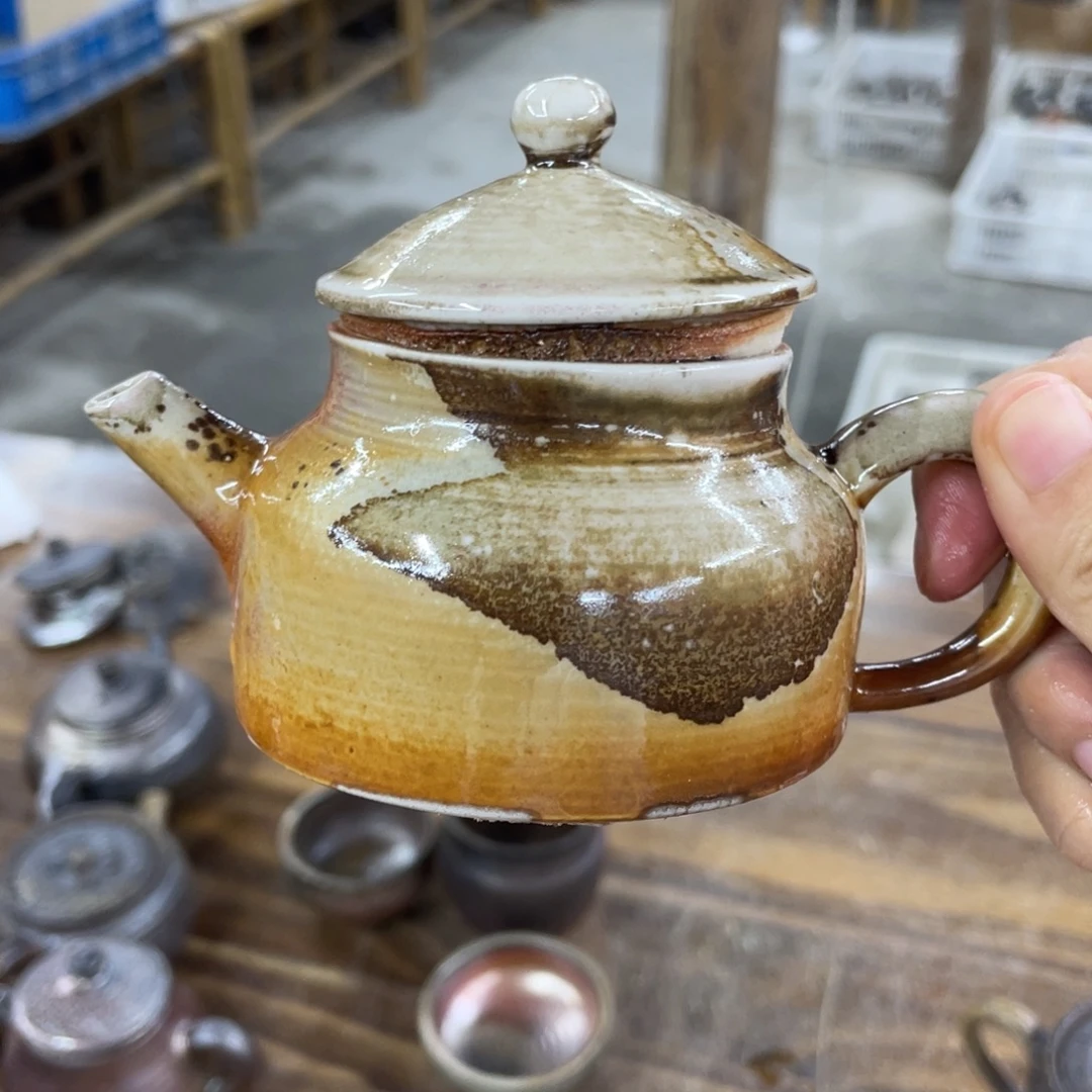 沐***阳茶壶柴烧柴烧茶壶