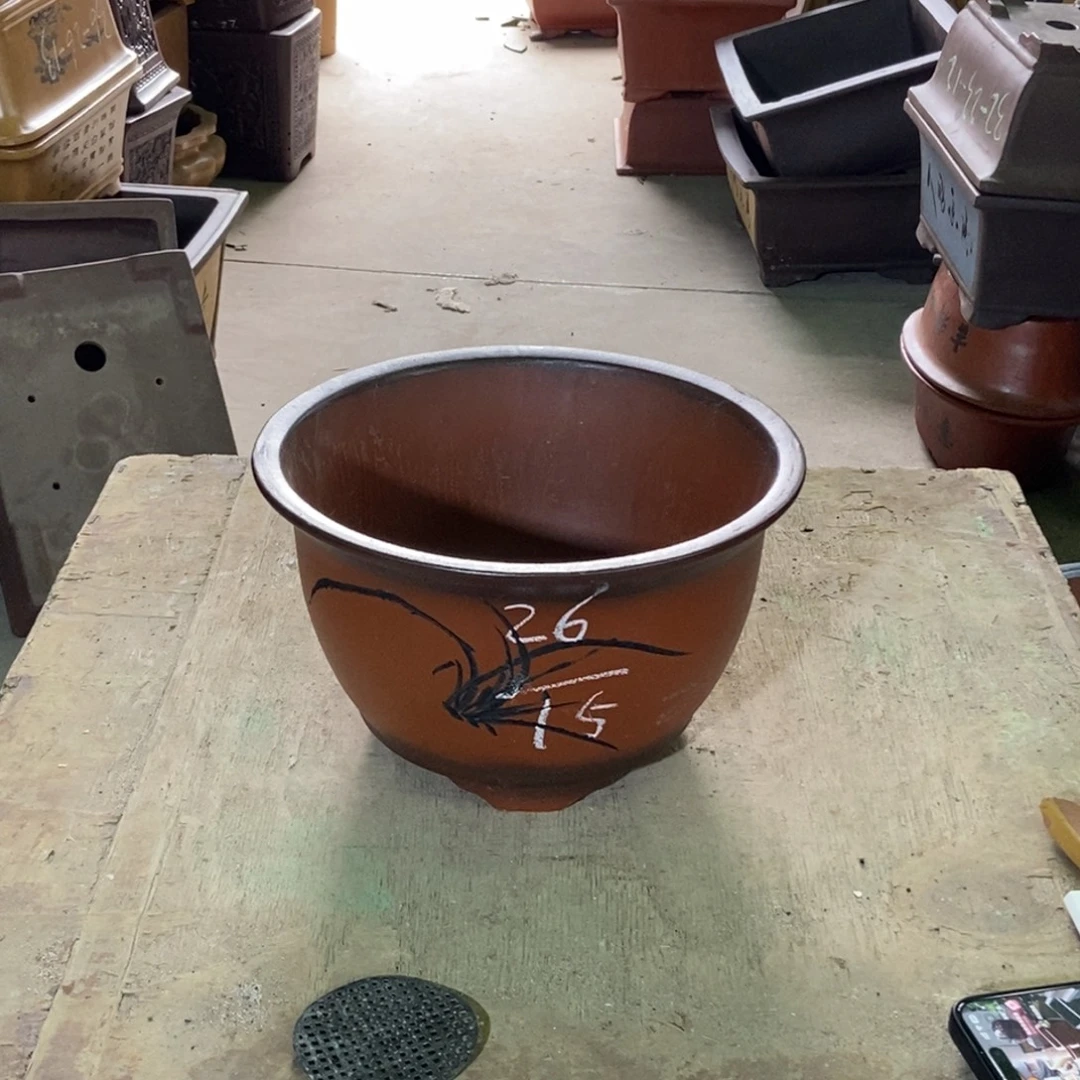 紫砂花盆紫砂紫砂