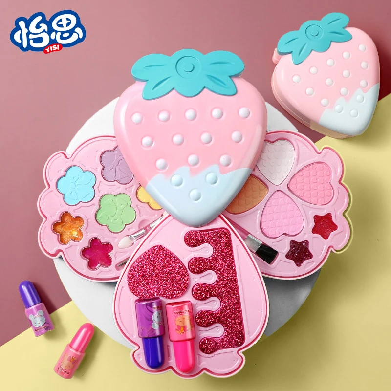 热卖仿真儿童玩具美妆指甲油彩妆盒化妆品女孩益智过家家套装