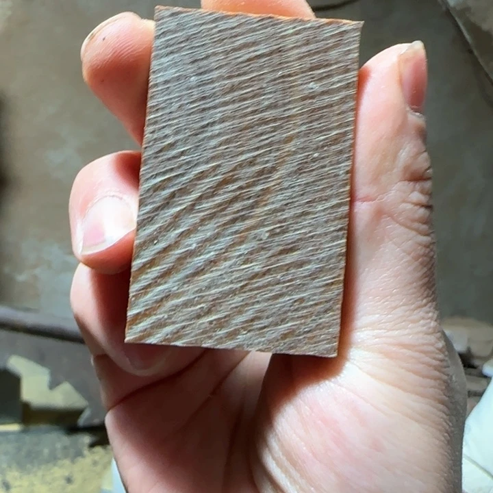 核桃木/黑胡桃（胡桃木）绿檀无事牌毛料