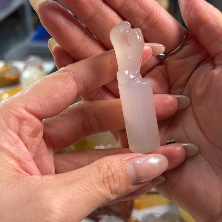 玛瑙/玉髓吊坠(不含链)未镶嵌