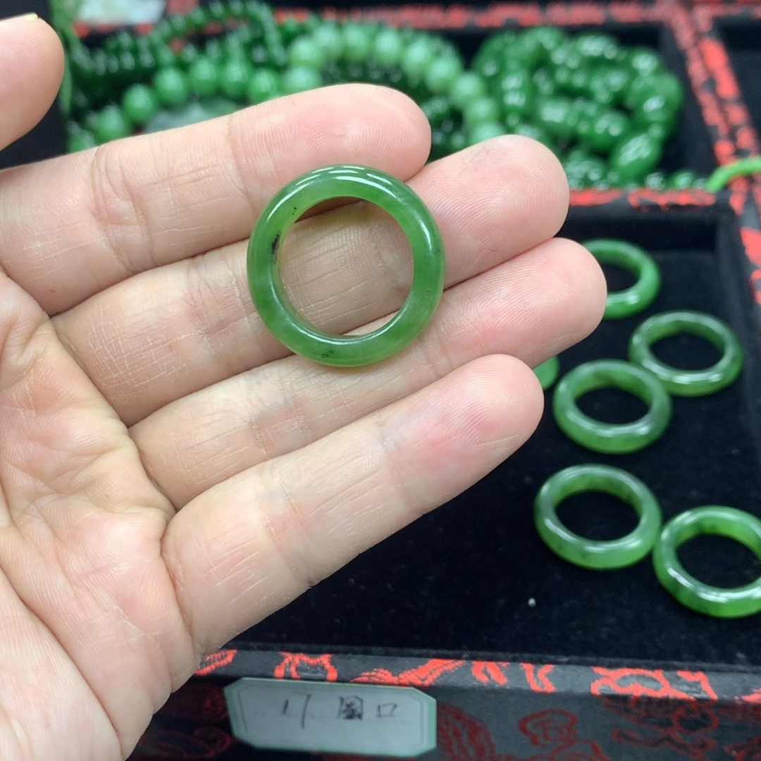 【闪购商品】和田玉戒圈未镶嵌好**羊