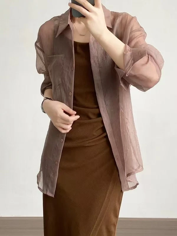 X0688 两件套休闲风时尚套装设计师上衣吊带开衫显瘦女装气质