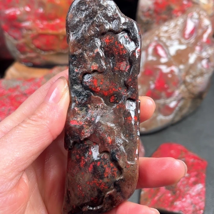 昌化鸡血石昌化鸡血石原石