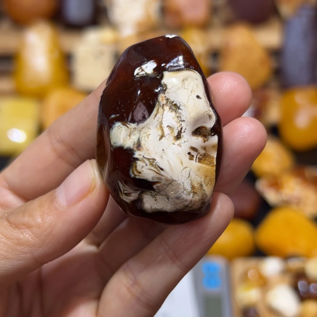 清***见定制琥珀未镶嵌琥珀蜜蜡