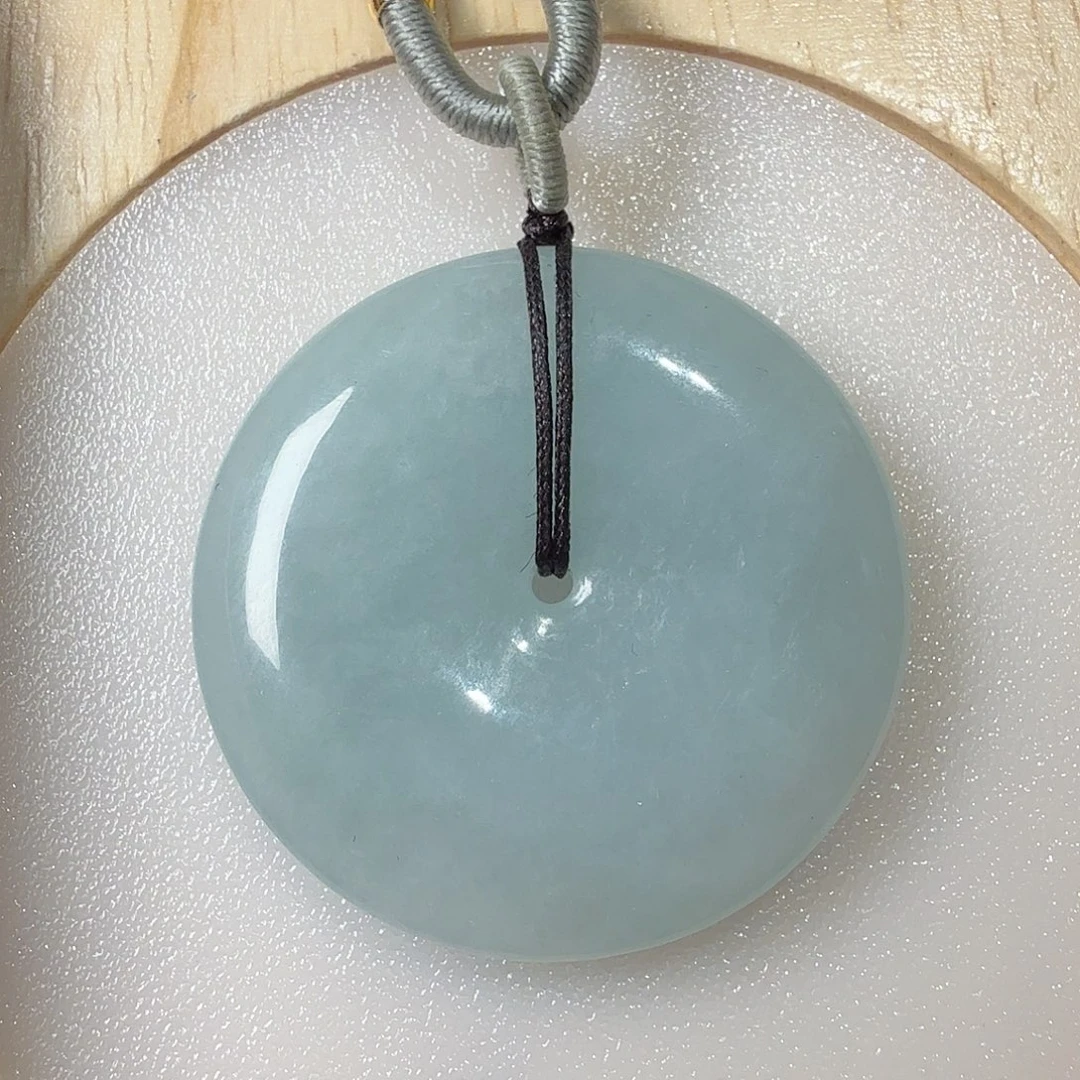 翡翠裸石翡翠平安扣