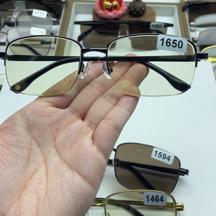 竹叶青半框眼镜 1650