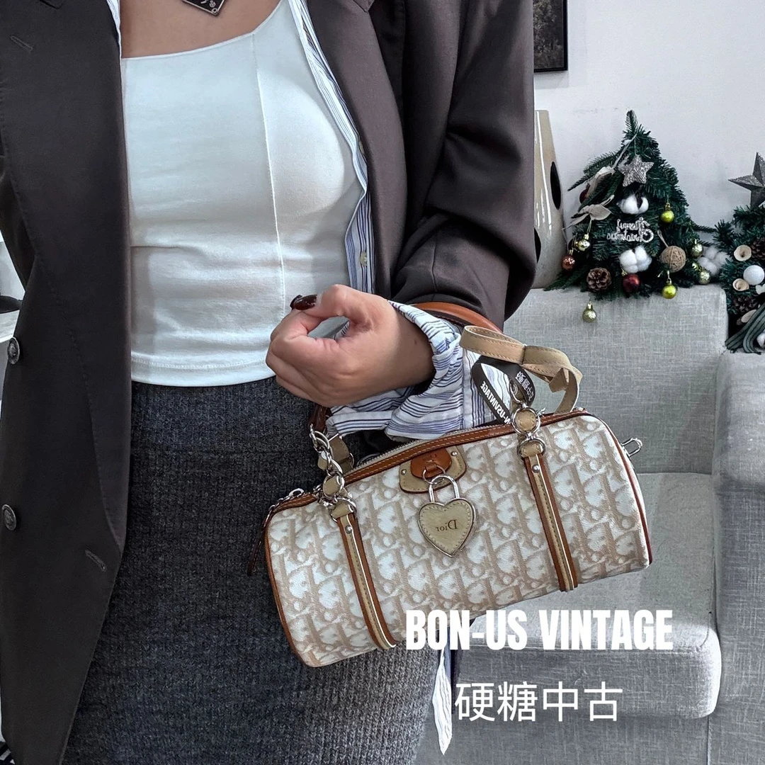 95新 DIOR/迪奥 617754/爱心锁巴比龙配皮换新