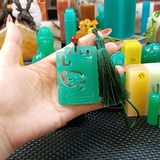 印石寿山石手把件