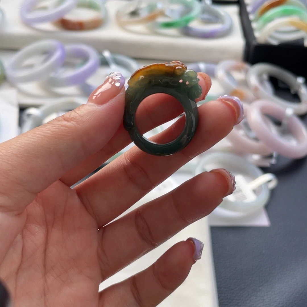 未镶嵌手镯翡翠戒圈