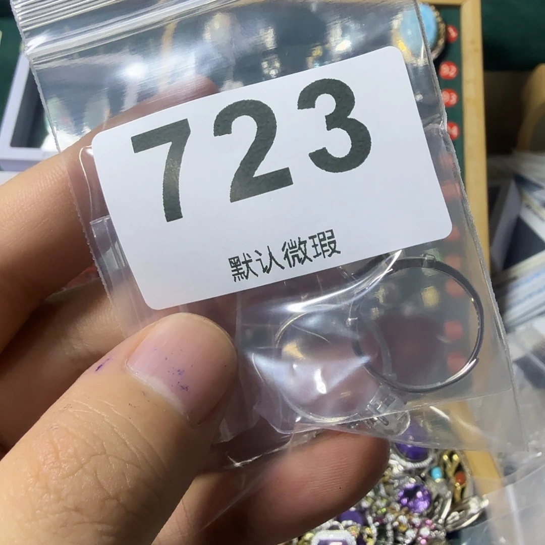 傲***咒戒指银S925镶嵌月光石