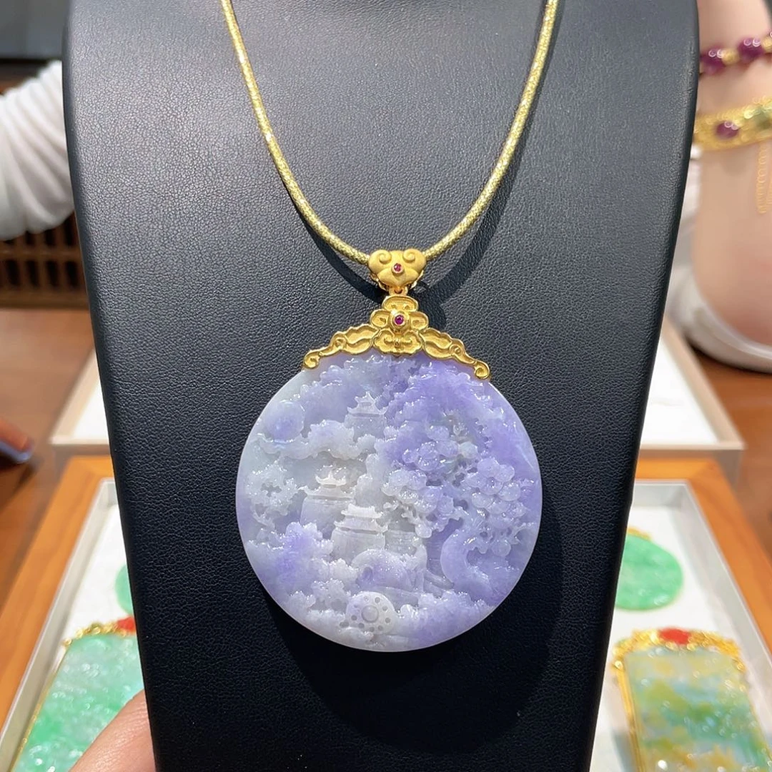 锦纶非金属吊坠项链