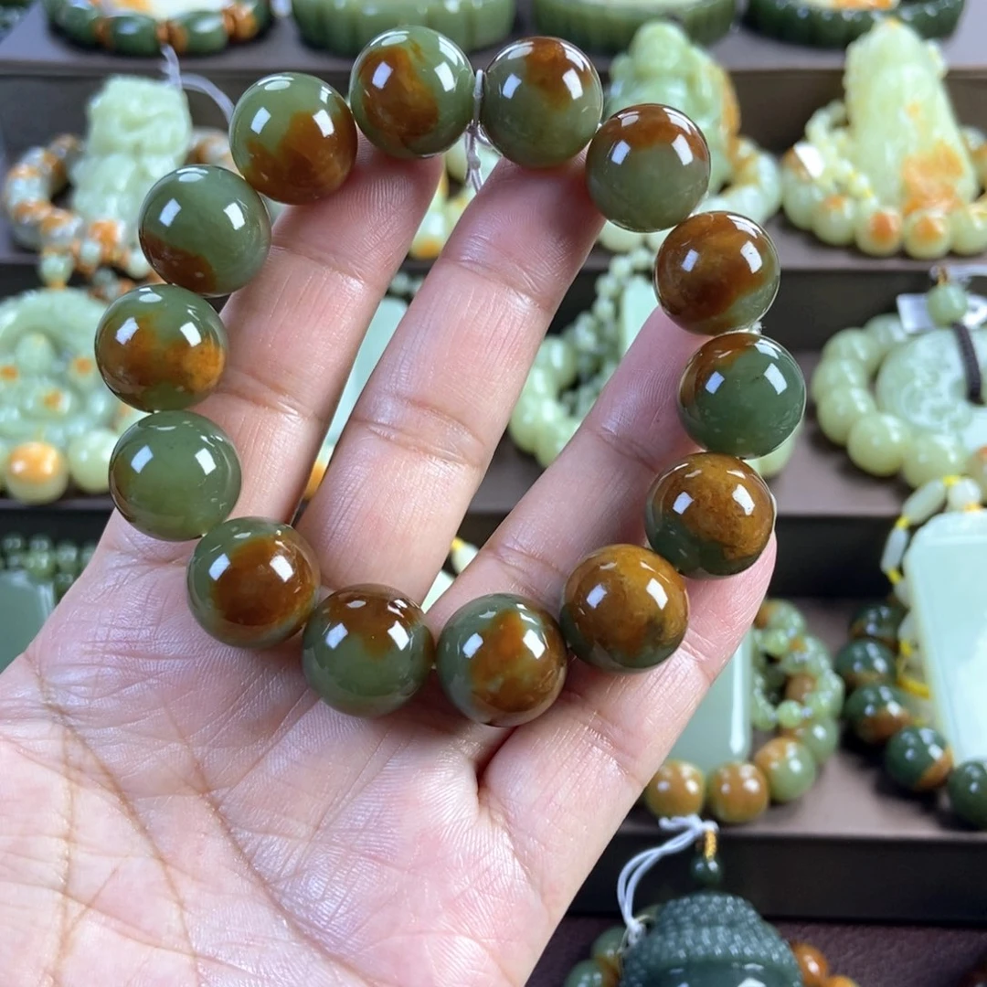 *****透闪石质玉未镶嵌手串