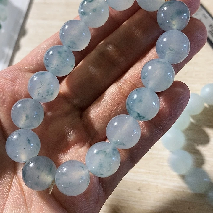 定制翡翠未镶嵌天然翡翠手串定金