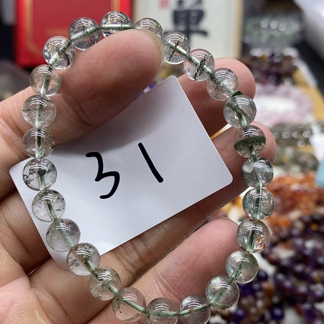 水晶手串未镶嵌天然