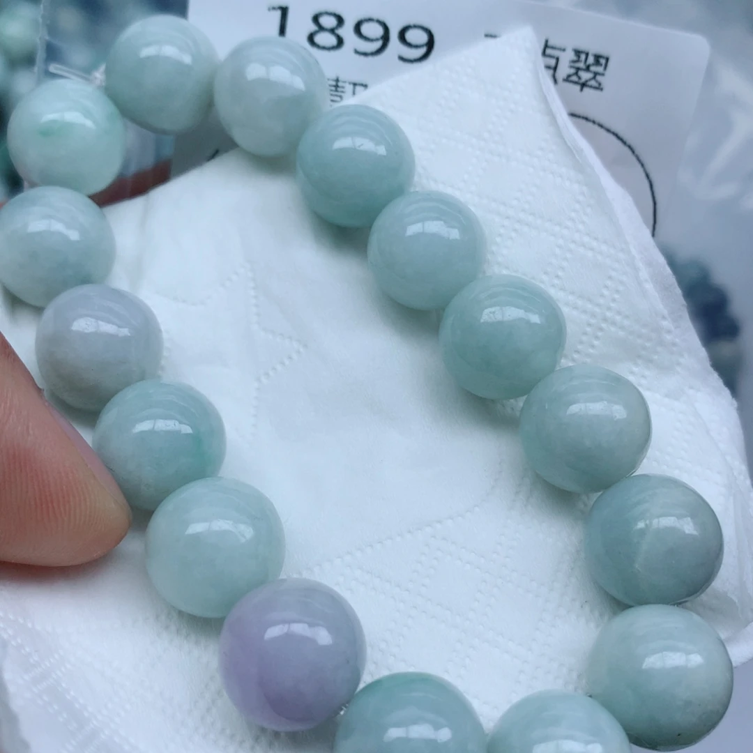 翡翠未镶嵌颈饰珠珠子