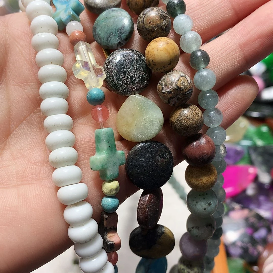 未镶嵌手串玛瑙/玉髓五条