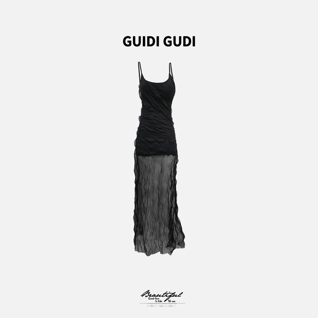 GUIDI GUDI【殿堂】气质休闲百搭时尚连衣裙 L9510017H