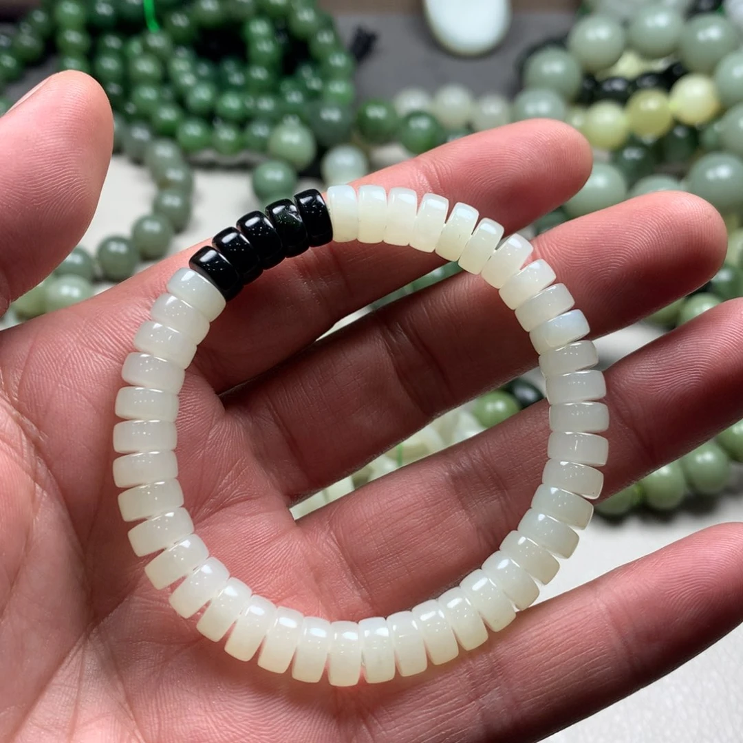 和田玉手链未镶嵌