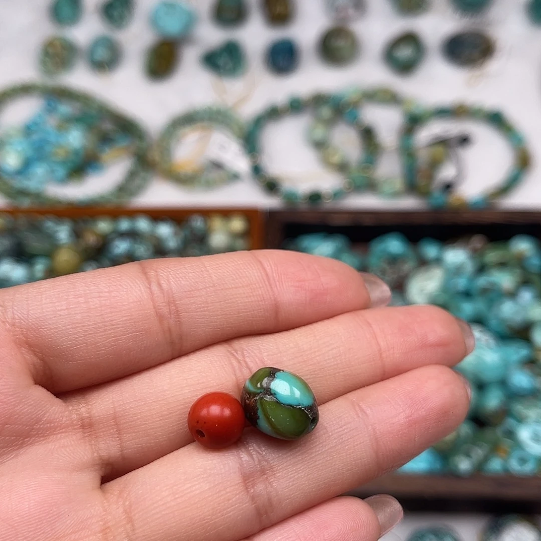 南红玛瑙未镶嵌颈饰