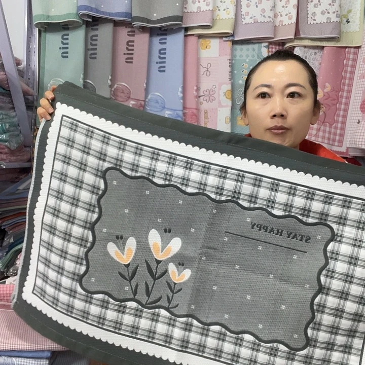 棉特价黑色三朵花