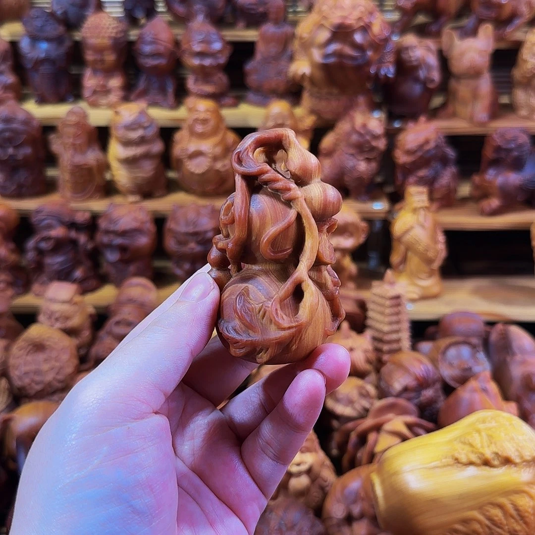 香榧木崖柏高油五福葫芦