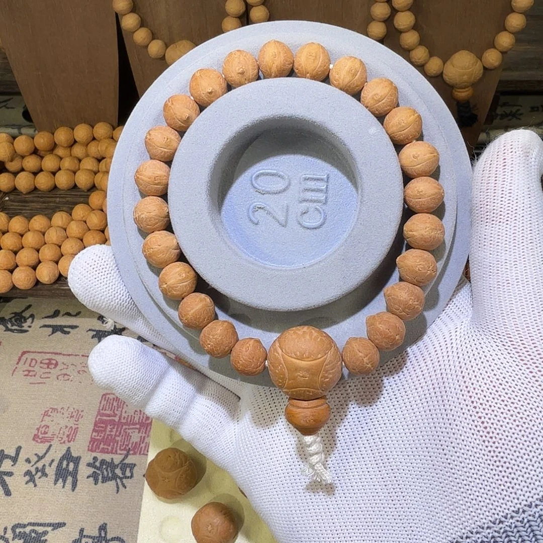 手串凤眼菩提飞碟实心籽高油10.8-11.2mm