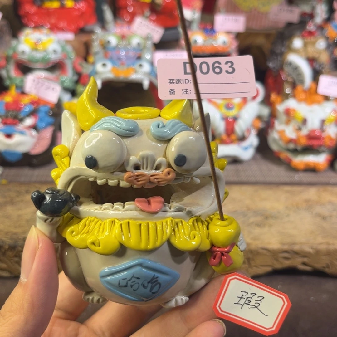 泥塑纯手工茶宠摆件