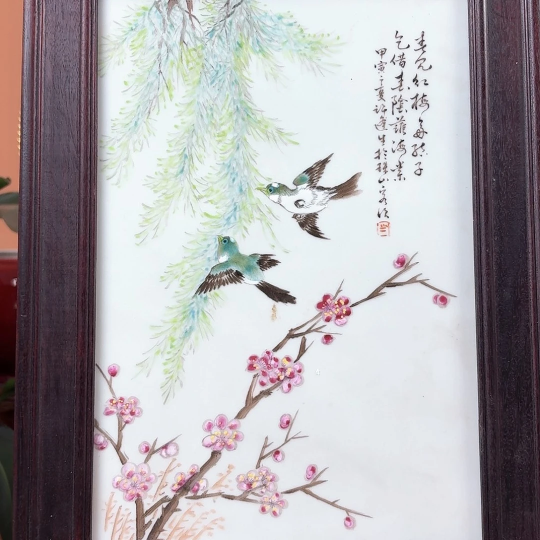 景德镇陶瓷手工瓷版画