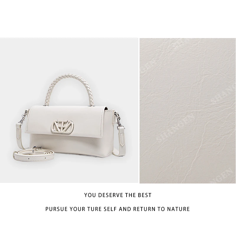 【尚恩CC】QYX-9969-可可蛋奶-轻奢时尚女士新款手提单肩斜挎包